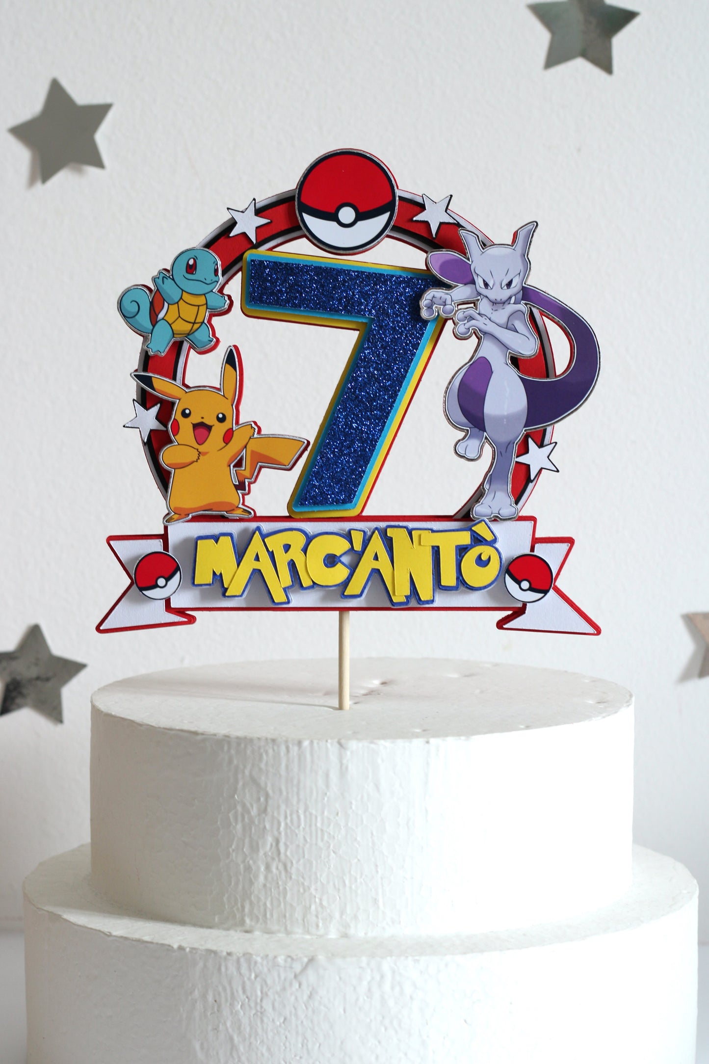 Kit décor pour gâteau Pokemon à petit prix